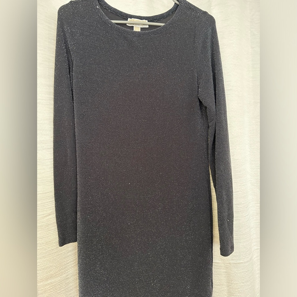 Michael Kors Dress- long sleeve sheer sparkling!